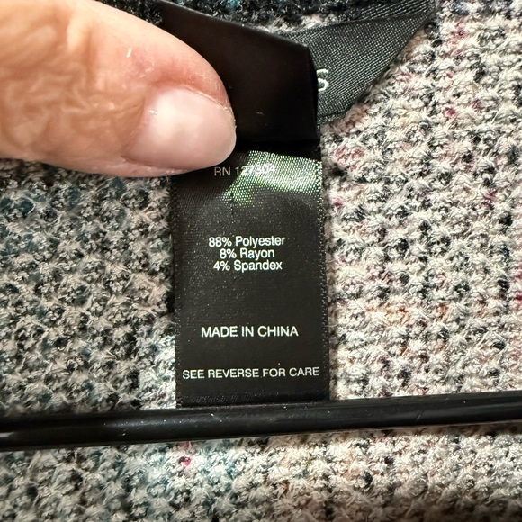 Ali Miles Multicolor Art 2 Wear button down top - Picture 3 of 5